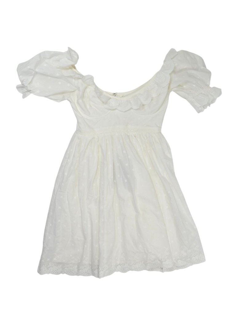 House Of Cb Maisie Dress In White
